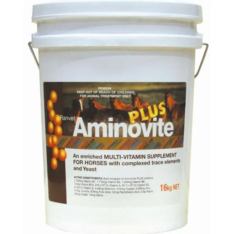 Ranvet Aminovite Plus Vitamin and Mineral Supplement 16kg