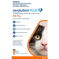 Revolution Cat Plus Medium Cat 6Pk 2.5-5Kg