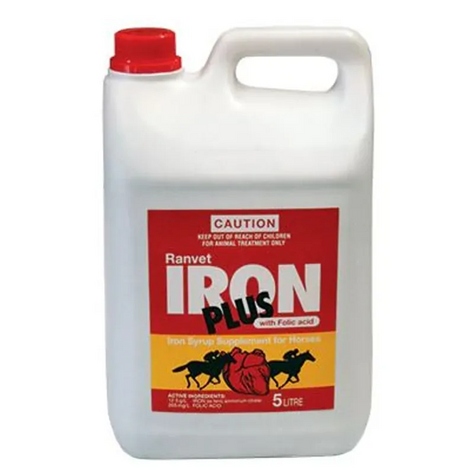 Ranvet Iron Plus With Folactic Acid 5L