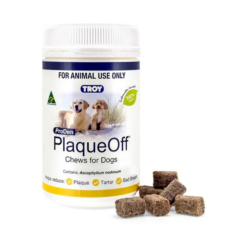 Troy Plaqueoff Dog 100 Chews