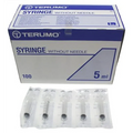 Terumo Syringe Luer Slip W Out Needle 5Ml 100'S(Ss+05S)