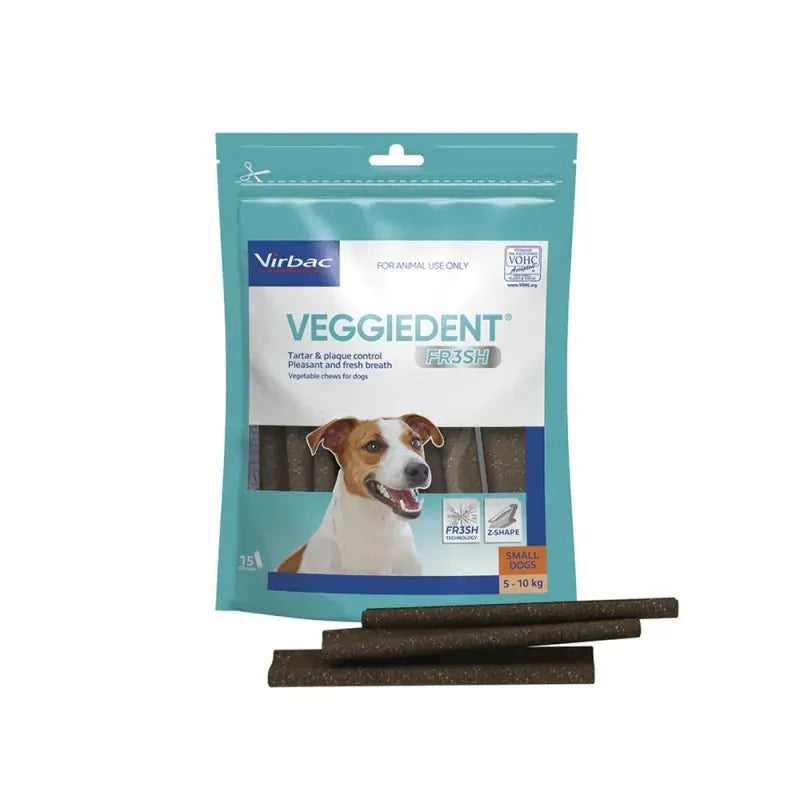 Virbac Veggiedent Fr3Sh Dental Small Dog 5-10Kgs 15 Chews