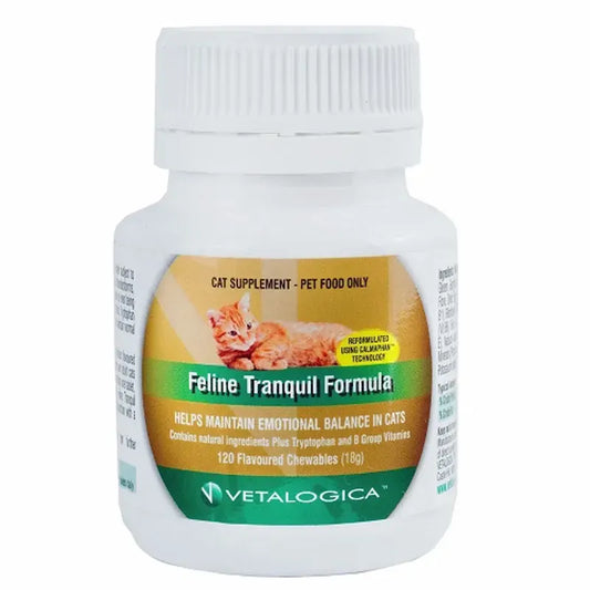 Vetalogica Feline Tranquil Formula 120'S