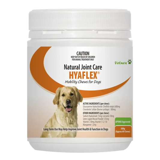 Vetnex Hyaflex Mobility Chew For Dogs 60 Chews