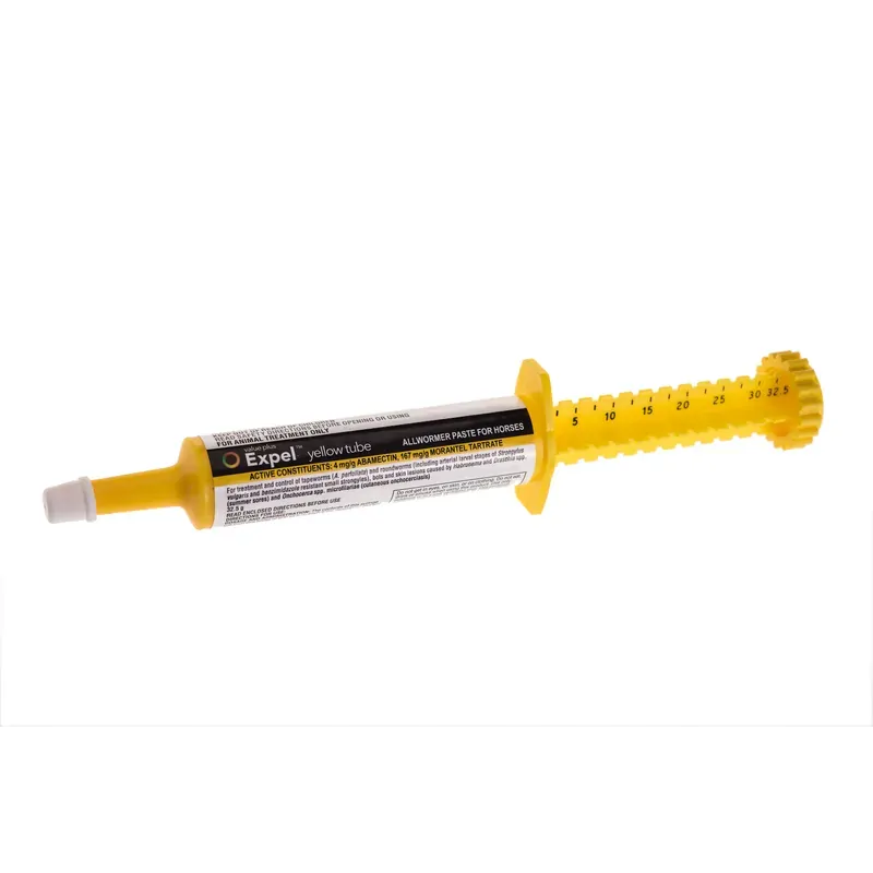Value Plus Expel Yellow Tube Horse Wormer Paste 32.5g