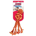 3 x KONG Wubba Weaves With Rope X-Large