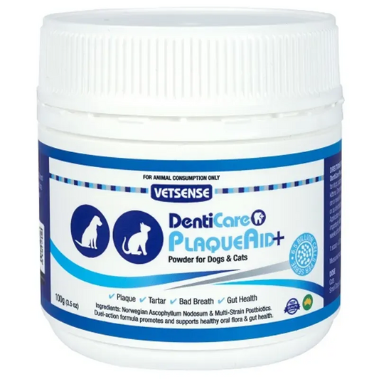 Vetsense Denticare Plaqueaid+ 100G