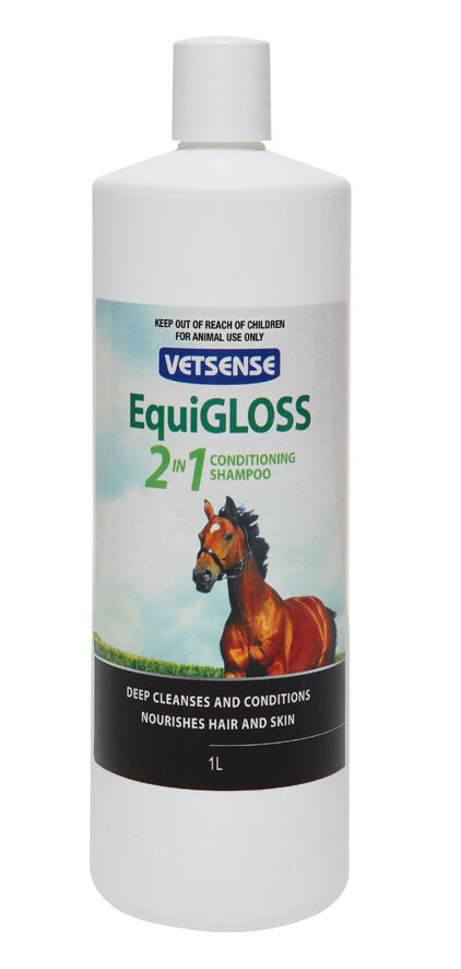 Vetsense Equigloss 2 In 1 1L