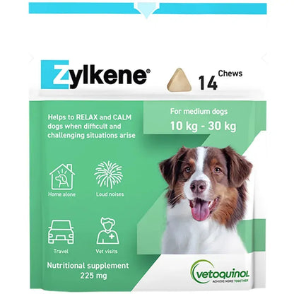 Zylkene Chews 225Mg - Up To 30Kg