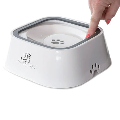 All Fur You Anti Splash Bowl White