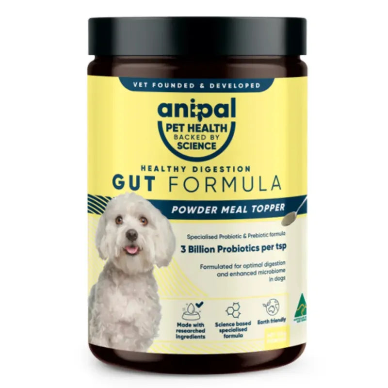 Anipal Gut Formula Powder Meal Topper for Dogs 135g