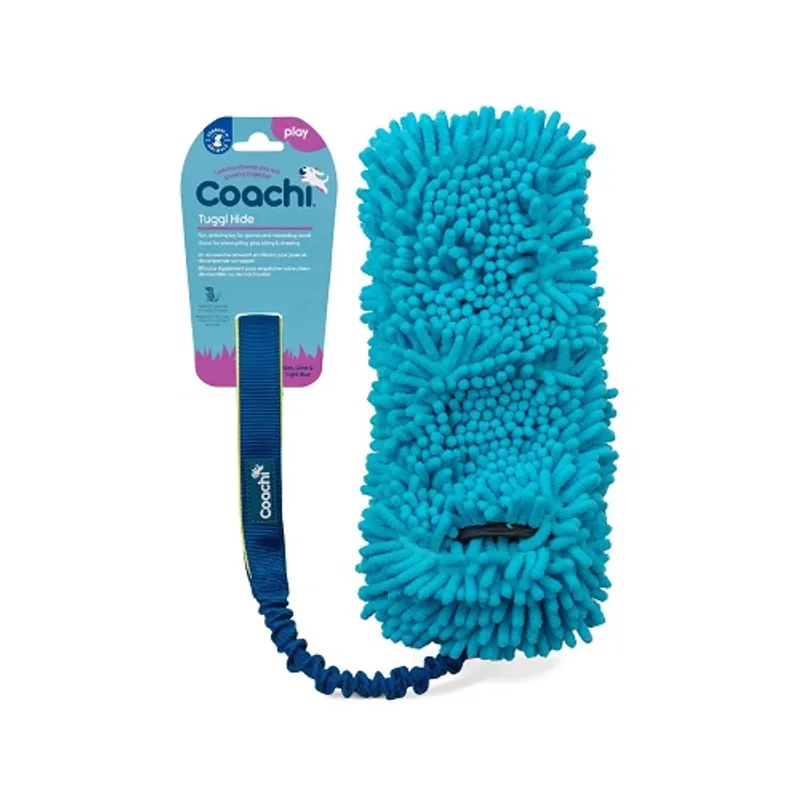 Coachi Tuggi Hide Dog Tug Toy Navy