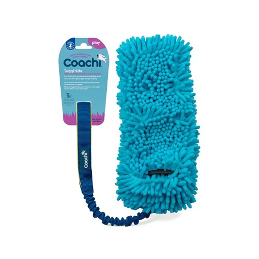 Coachi Tuggi Hide Dog Tug Toy Navy