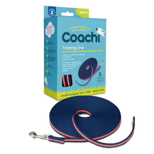 Coachi Training Line Navy & Lime 5M