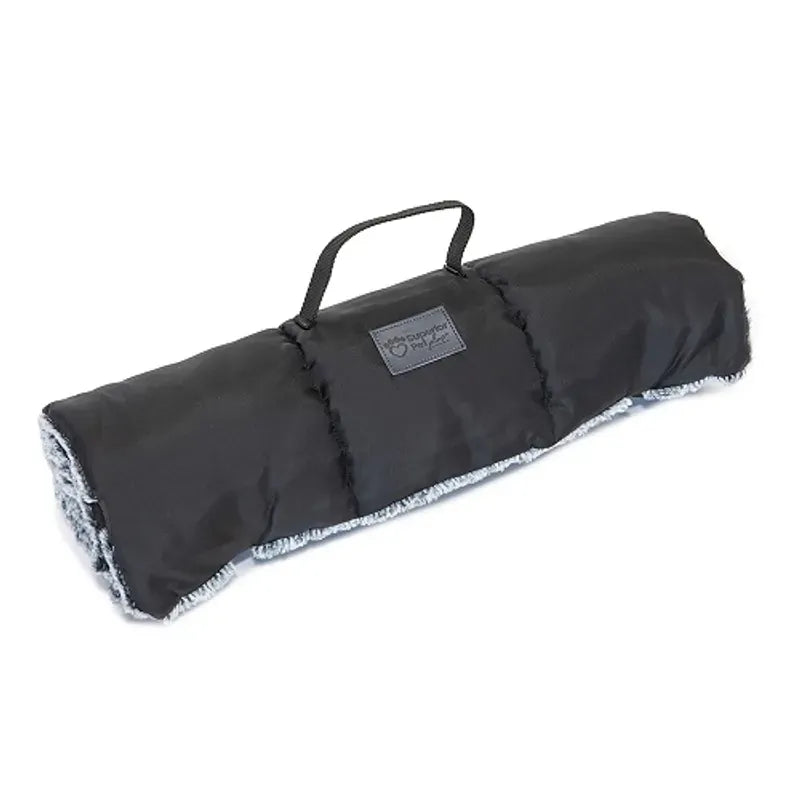 Superior Pet Roll Up Travel Mat Arctic Faux Fur Medium