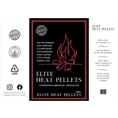 Elite Hardwood/Softwood Heat Pellets 15Kg