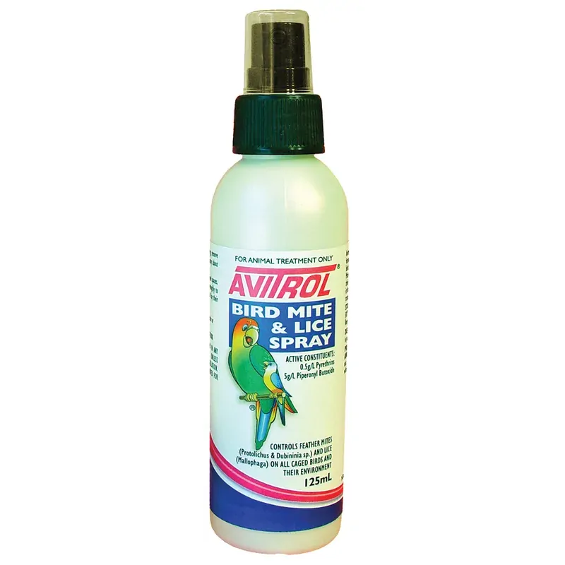 Avitrol Bird Mite & Lice Spray 125Ml