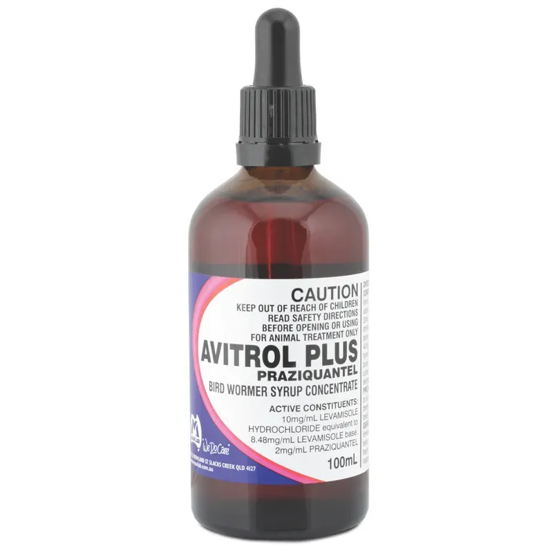 Avitrol Plus Bird Wormer Syrup (S5) 100Ml