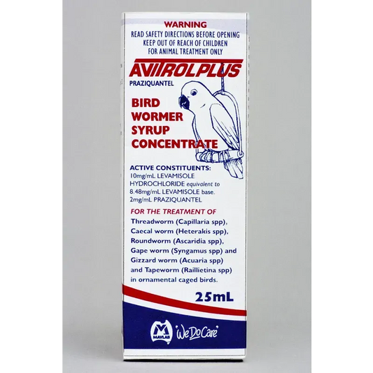Avitrol Plus Bird Wormer Syrup 25Ml