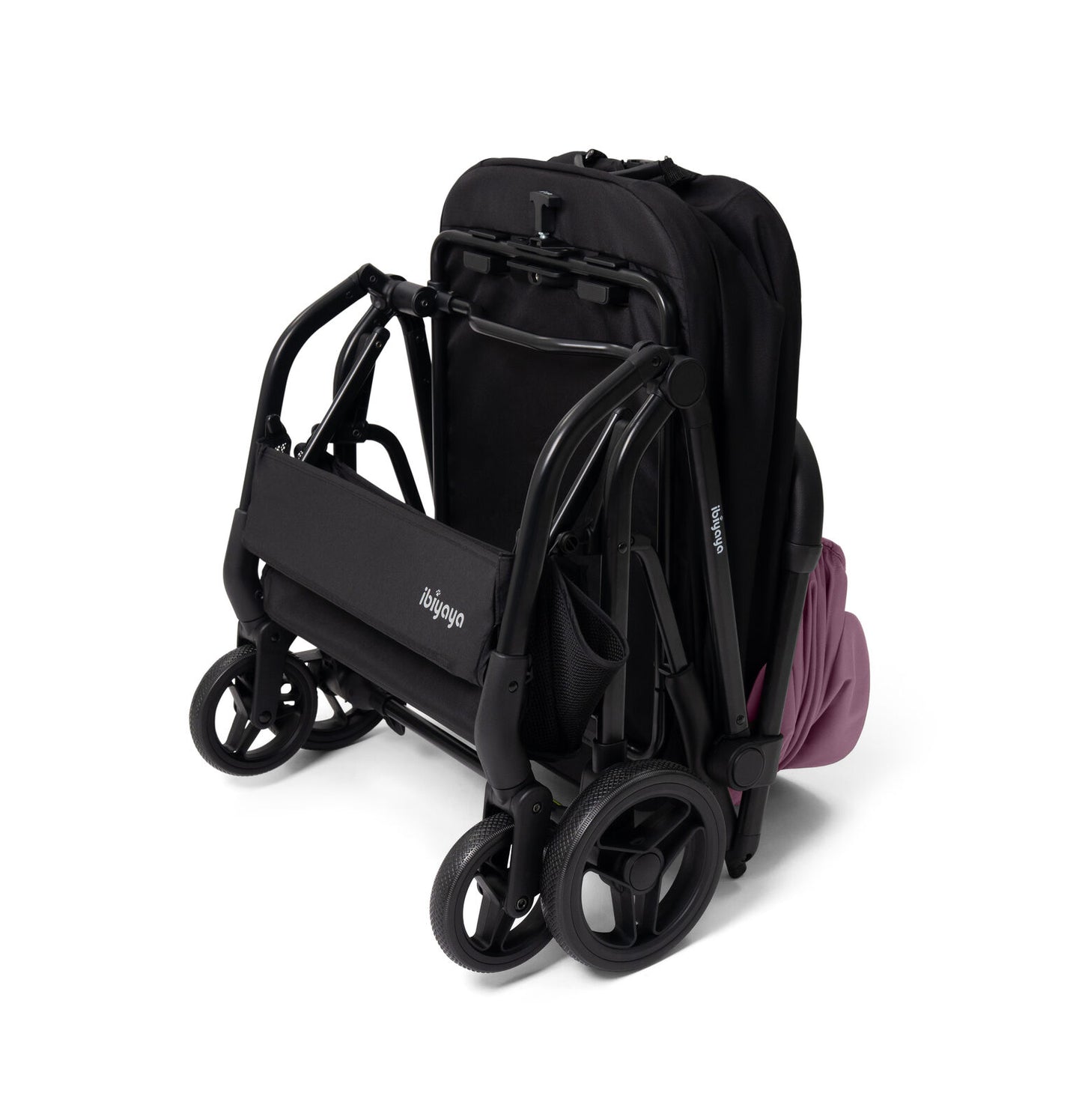 Ibiyaya Hue-Go Detachable Pet Stroller & Capsule Dusty Pink