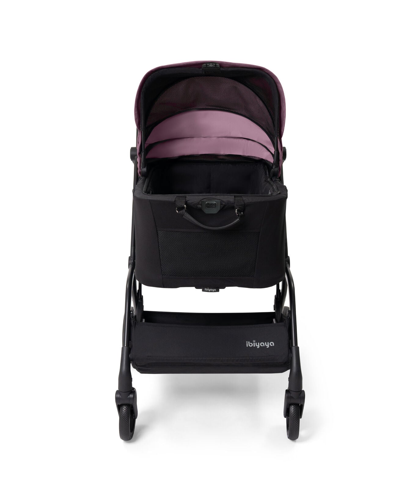 Ibiyaya Hue-Go Detachable Pet Stroller & Capsule Dusty Pink