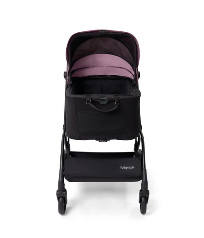 Ibiyaya Hue-Go Detachable Pet Stroller & Capsule Dusty Pink