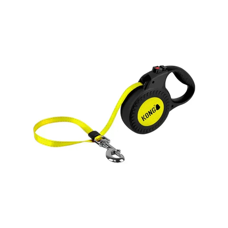 Kong Reflect Retractable Leash Large Black