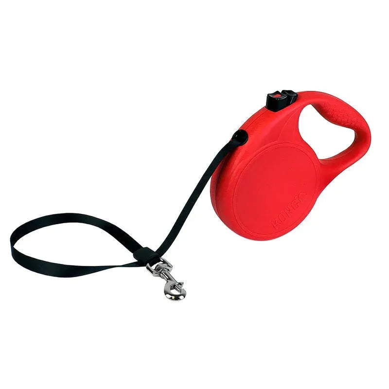 Kong Trail Retractable Leash Red Medium