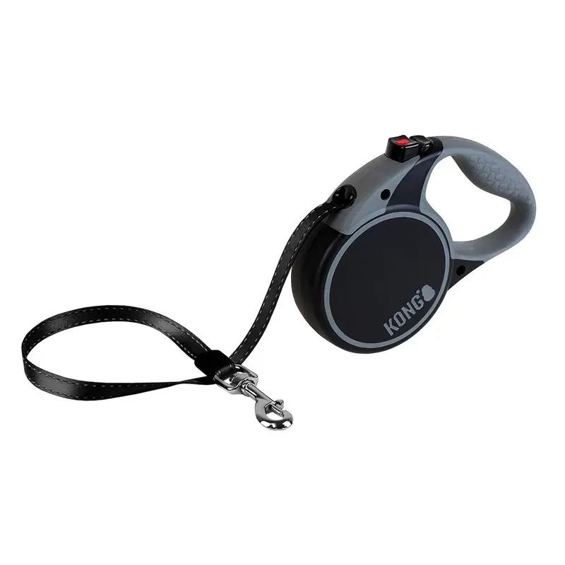 Kong Terrain Retractable Leash Black Small
