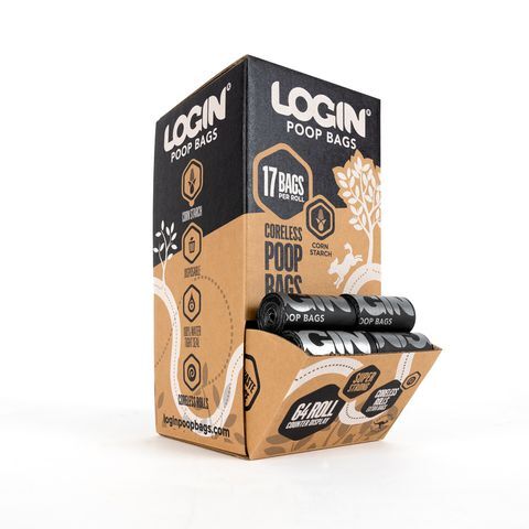 Login Compostable Poo Bag 1Pk (64 Bags)