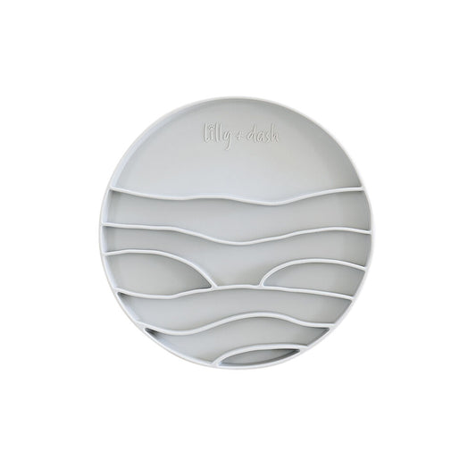 Lilly + Dash Lick Mat Insert For Large Pet Bowl Cloud