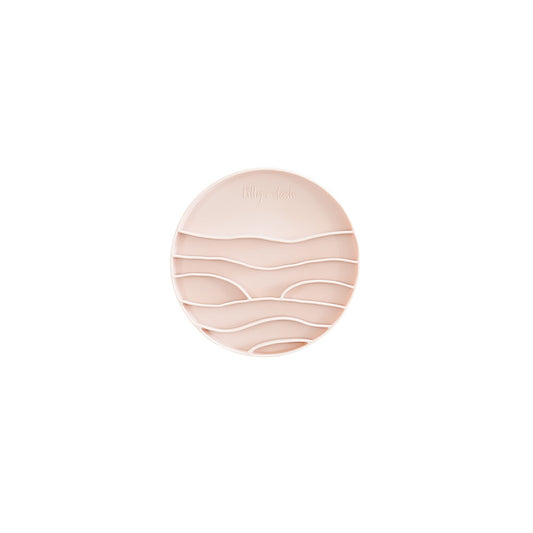 Lilly + Dash Lick Mat Insert For Cat Bowl Rose Quartz
