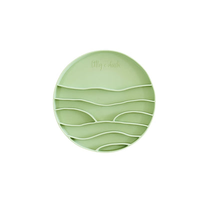 Lilly + Dash Lick Mat Insert For Pet Bowl Mint