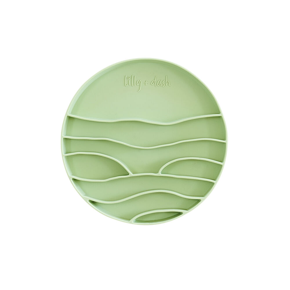 Lilly + Dash Lick Mat Insert For Large Pet Bowl Mint