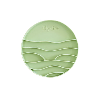 Lilly + Dash Lick Mat Insert For Large Pet Bowl Mint