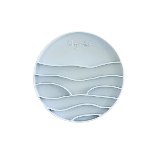 Lilly + Dash Lick Mat Insert For Large Pet Bowl Sky