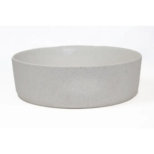 Lilly + Dash Pet Bowl Milk Speckle Large 1.75L