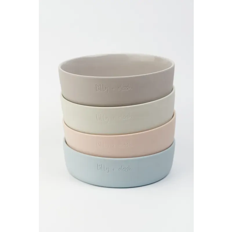 Lilly + Dash Pet Bowl Slate 1L