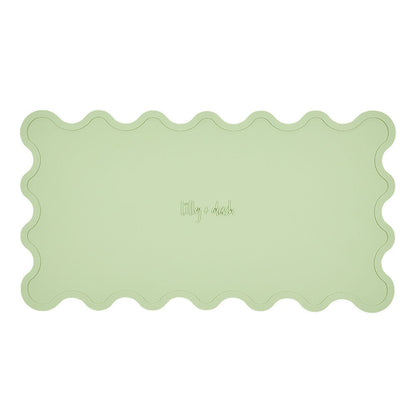 Lilly + Dash Wave Mat Mint