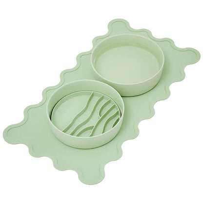 Lilly + Dash Wave Mat Mint