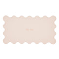 Lilly + Dash Wave Silicone Pet Placemat Rose Quartz 50cm x 27cm