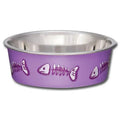 Loving Pets Cat Bella Bowl Fish Purple X-Small