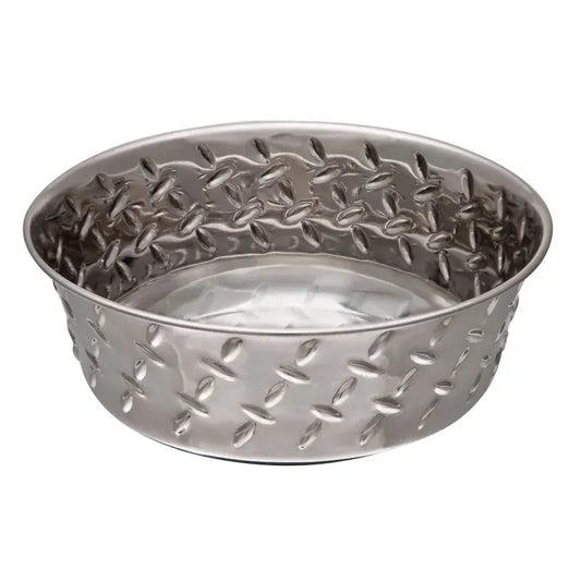 Loving Pets Diamond Plate Bowl Medium 1.9L