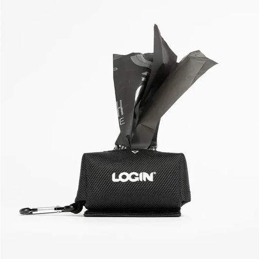 Login Textile Bag Holder With 1 Composable Roll