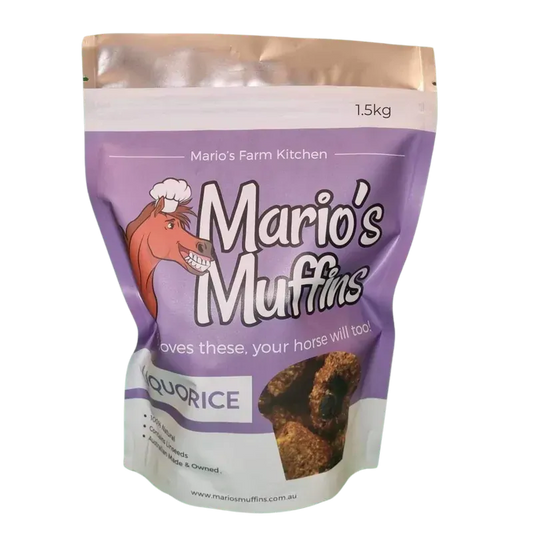 Mario'S Muffins Liquorice 1.5Kg