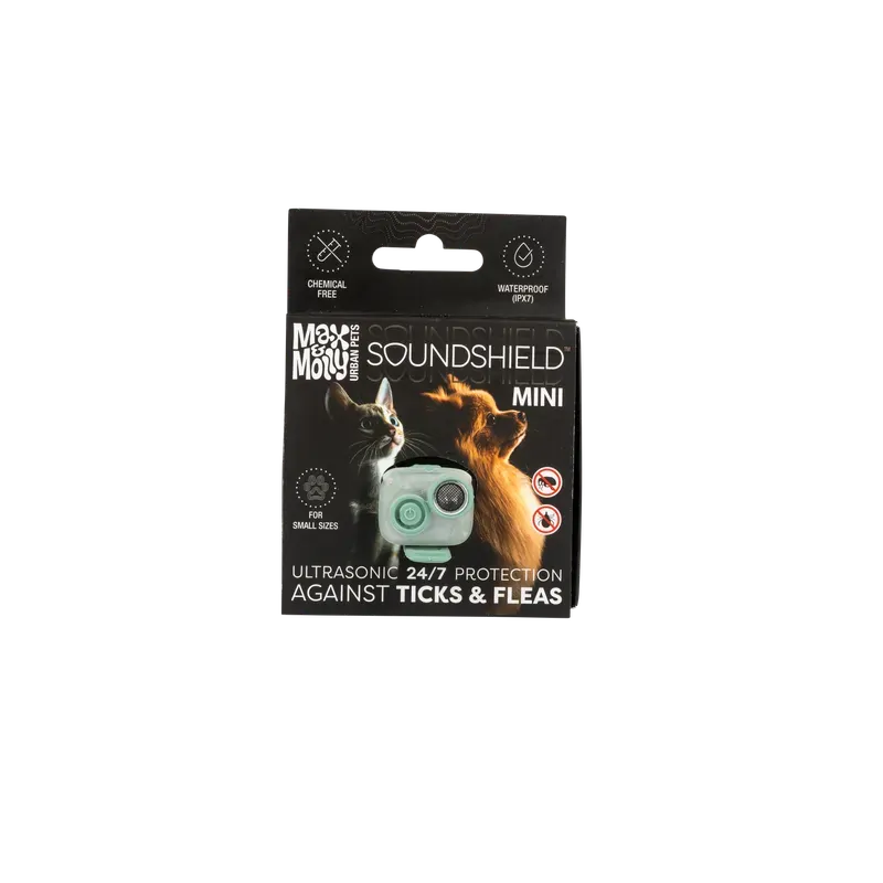 Max & Molly Soundshield Mini 24/7 Ultra Sonic Tick&Flea Rep