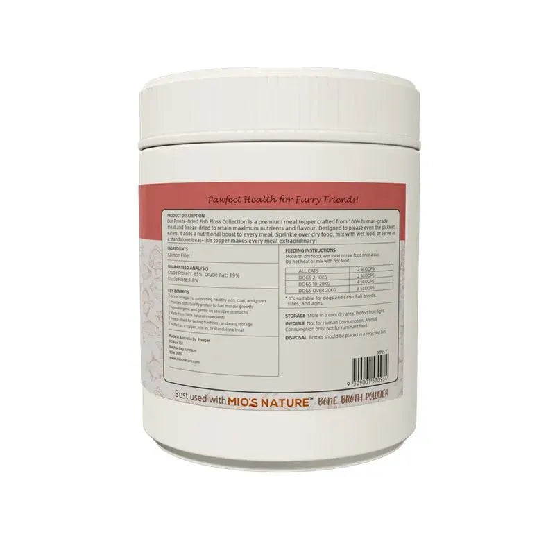 Mios Nature Freeze Dried Salmon Floss 120G