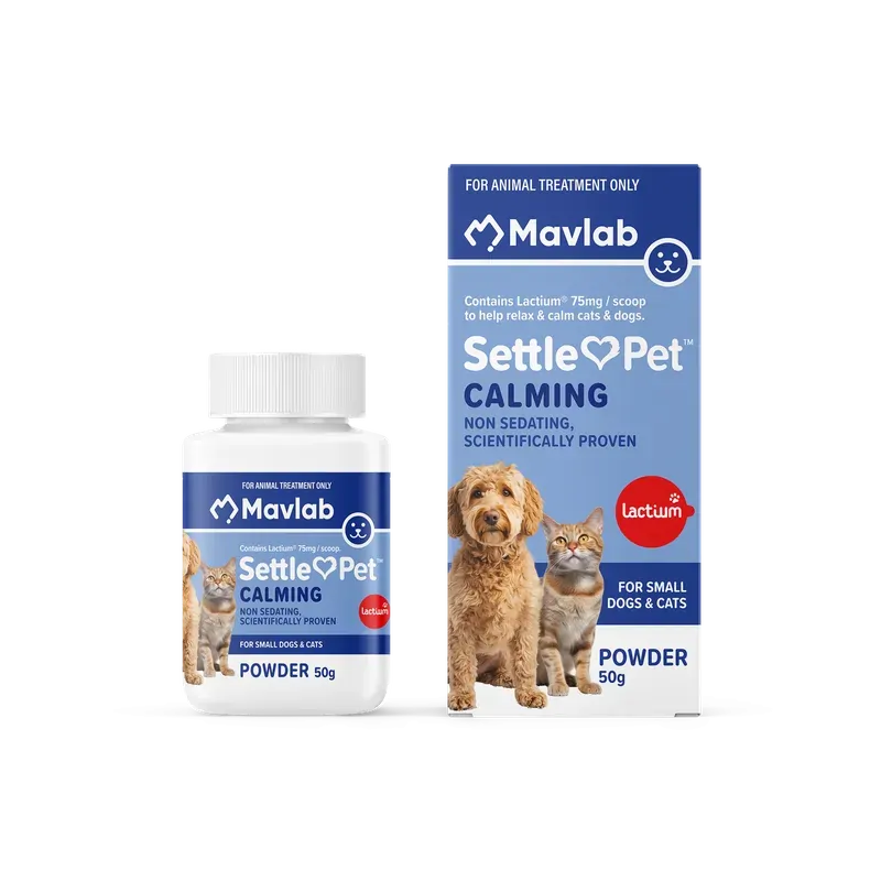 Mavlab Settlepet Small Dogs & Cats 50G