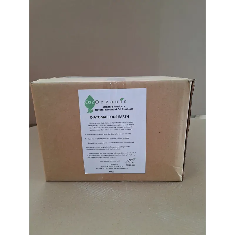 OZZ ORGANIC DIATOMACEOUS EARTH 15KG