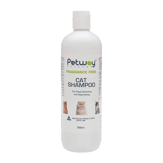 Petway Petcare Fragrance Free Cat Shampoo 500Ml